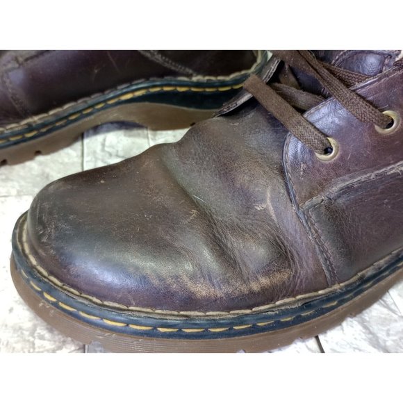 Doc Dr Martins 11194 Brown Leather Shoes Oxford AW004 Men's  Size 11 M - Picture 7 of 14